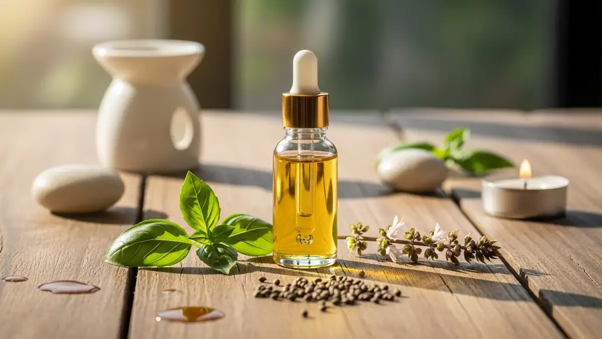 Basil Essential Oil: Properties, Benefits, and Safe Usage Guide