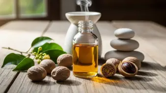Nutmeg Essential Oil: Properties, Benefits, and Safe Usage Guide
