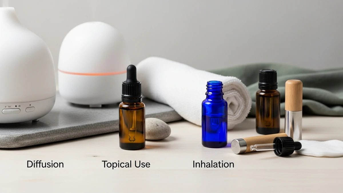 Essential Oils: Diffusion, Topical Use, and Inhalation – Understanding Practical Differences