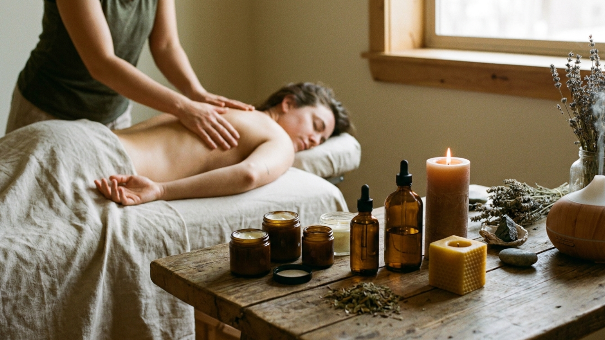 Essential Oils and Massages for Everyday Muscle Tension Relief